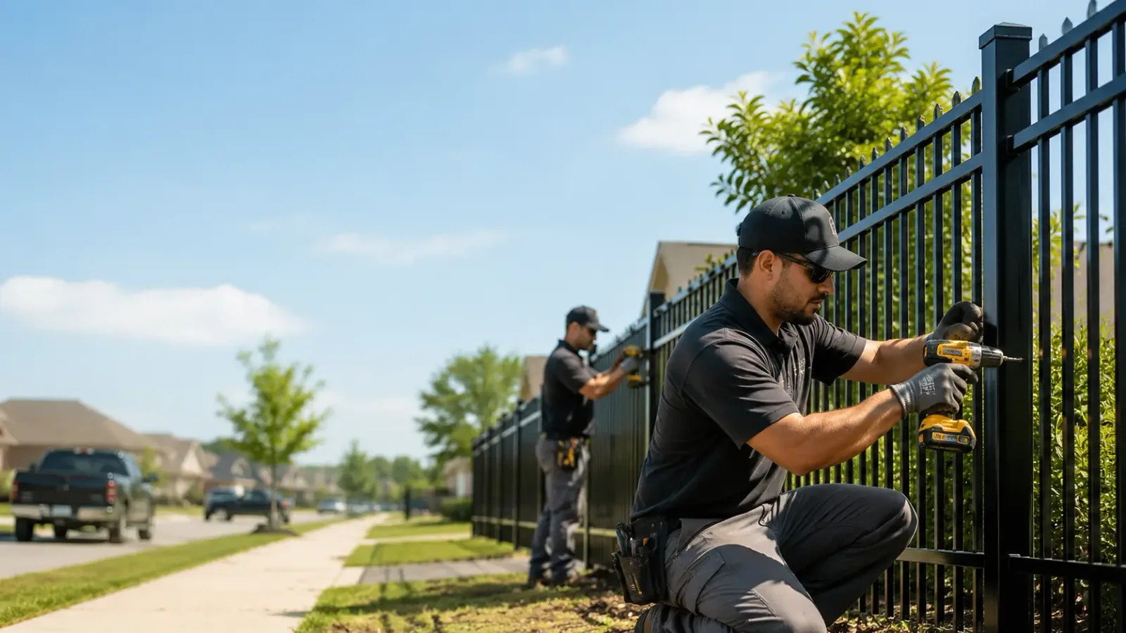 Metal Fence Installation in Canonsburg, PA